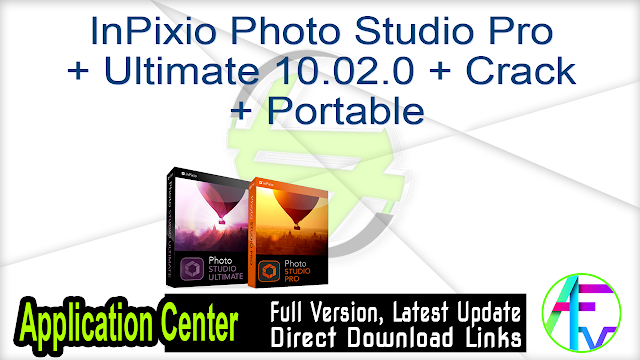 inpixio photo studio ultimate 10 free